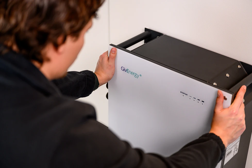 Solar Battery Installation